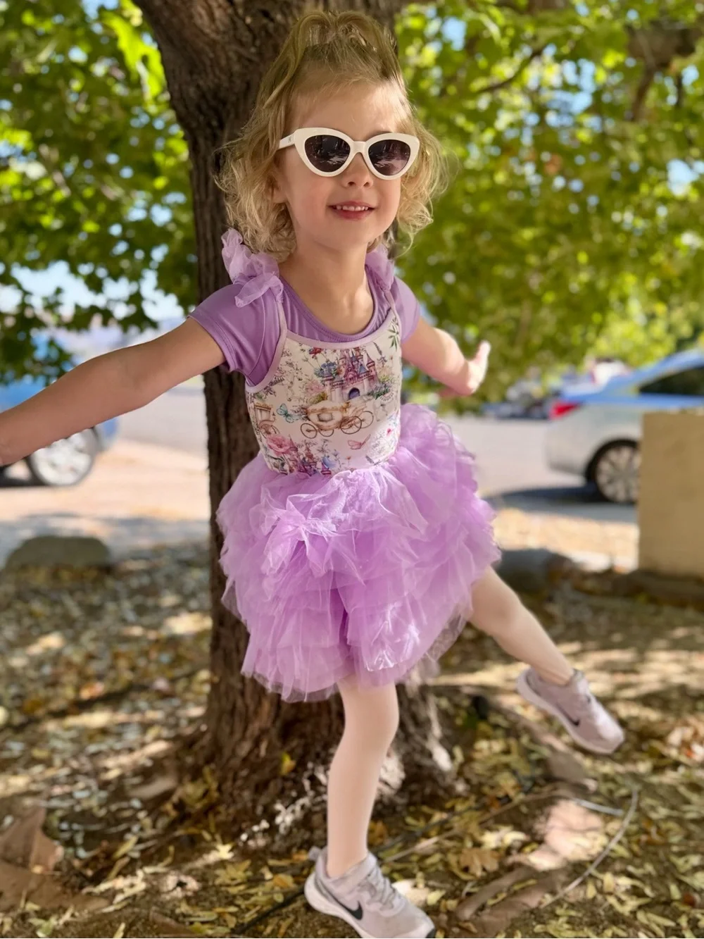 Posh Peanut Katrina Tulle Smocked Dress